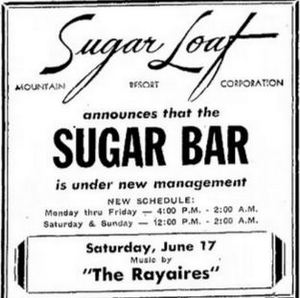 Sugar Loaf Resort - Jun 1967 Sugar Bar (newer photo)